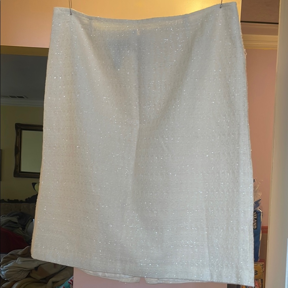 Elegant White Skirt